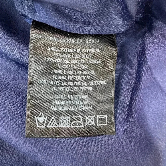 Anthropologie Maeve Ellery Striped Tiered Mini Skirt Pleated Pink Navy Size 6 - Picture 6 of 7